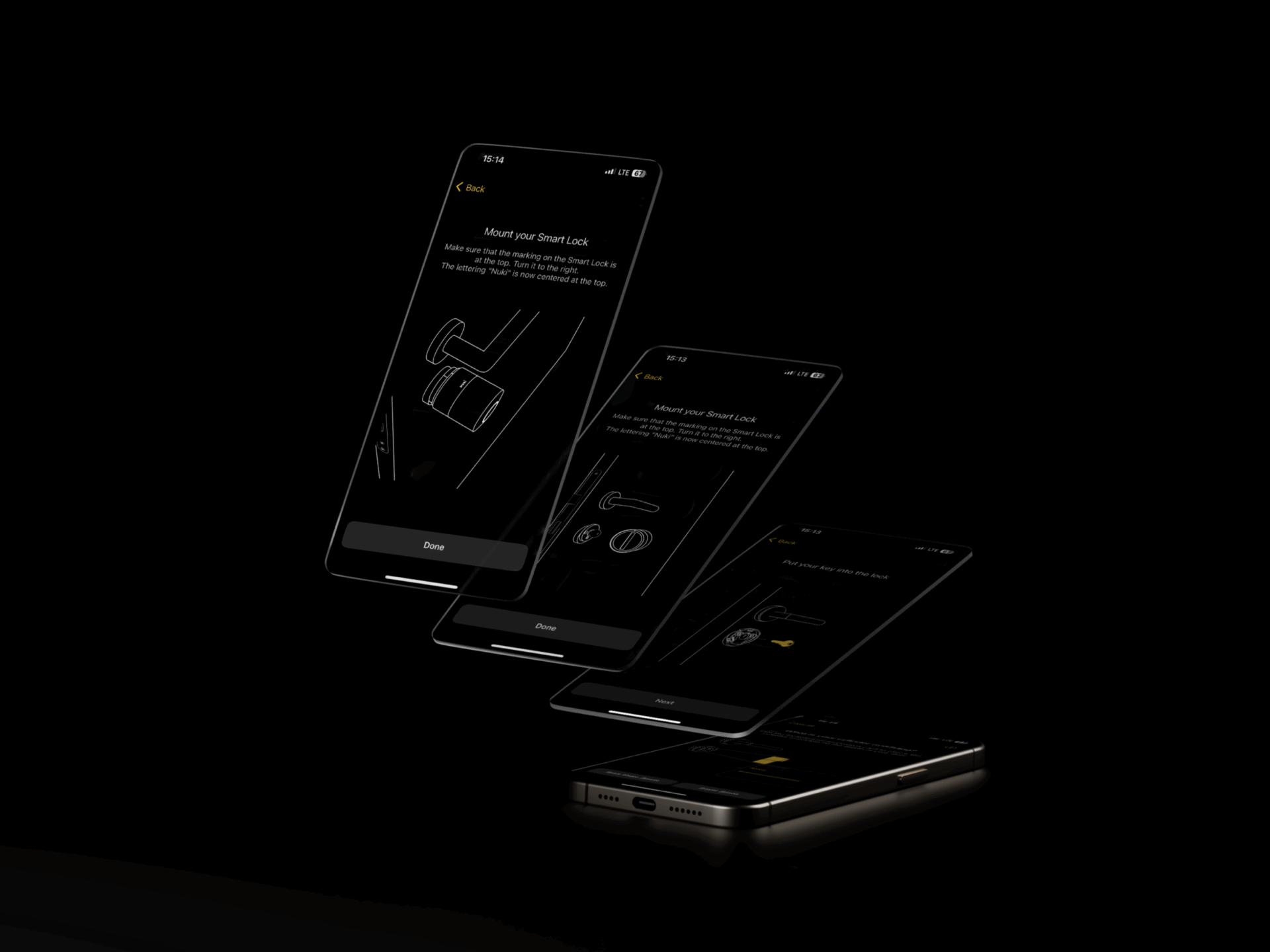 nuki-app-installationflow Nuki Einrichtungsservice